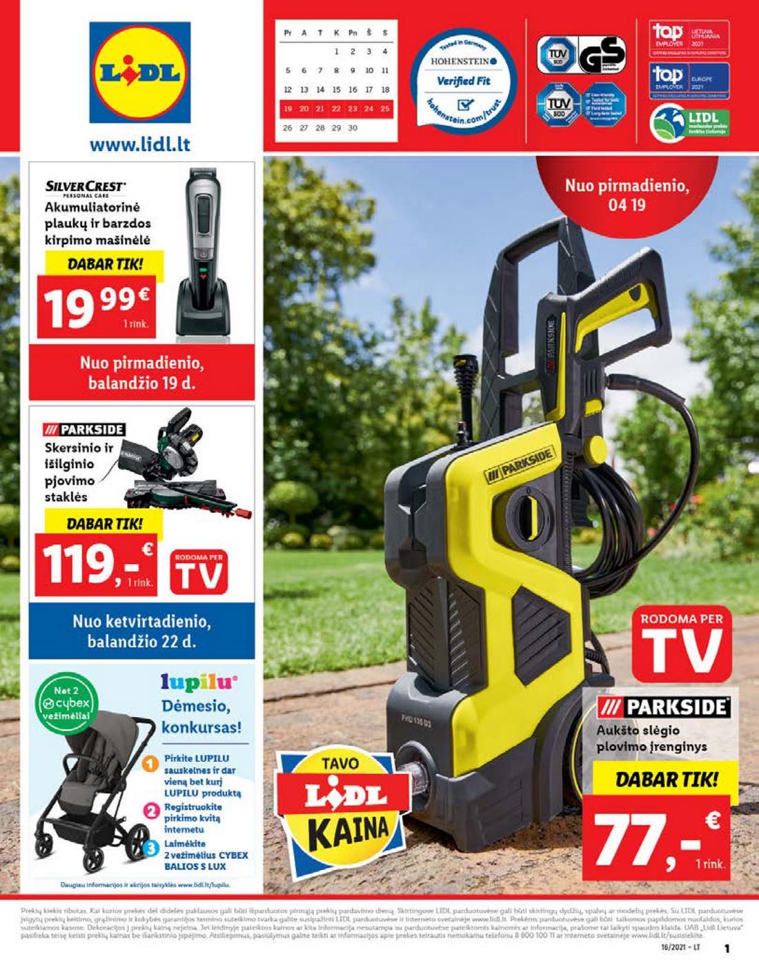 Ldil ne maisto leidinys akcijos nuo 
  2021-04-19 iki 
  2021-04-25 | Leidinukas.lt puslapis 1