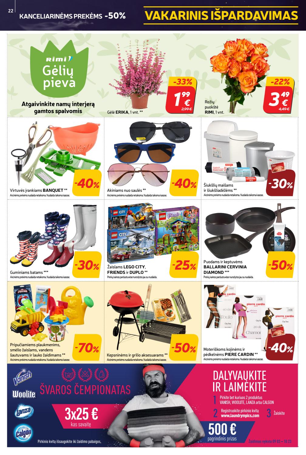Rimi savaitinis leidinys akcijos nuo 
  2019-09-03 iki 
  2019-09-09 | Leidinukas.lt puslapis 22
