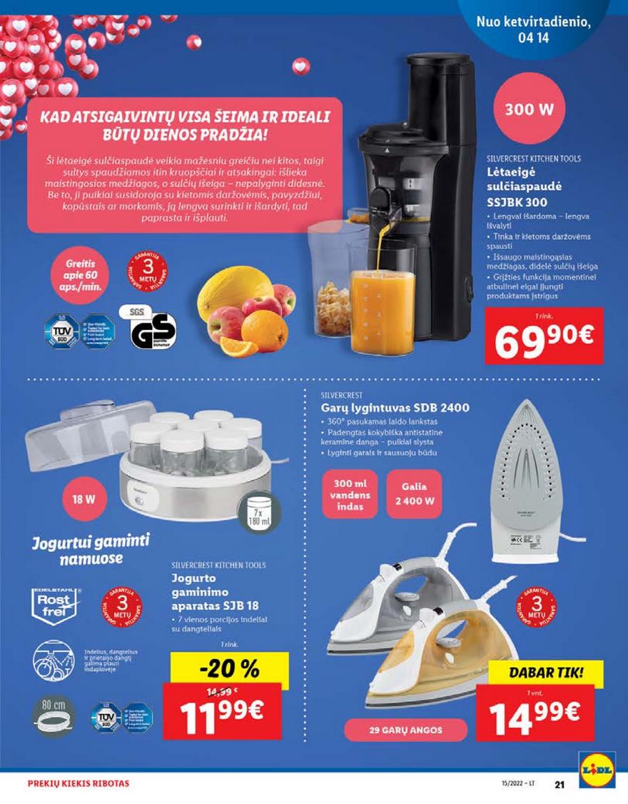 Ldil ne maisto prekių pasiūlymai akcijos nuo 
  2022-04-11 iki 
  2022-04-17 | Leidinukas.lt puslapis 21