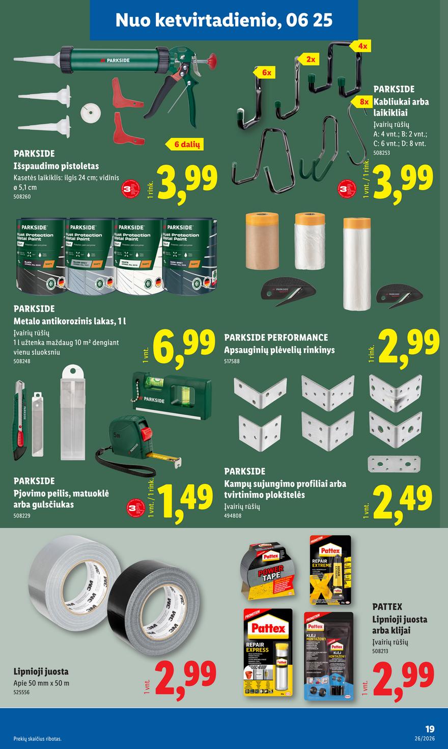 Lidl leidinys akcijos nuo 
  2026-06-22 iki 
  2026-06-28 | Leidinukas.lt puslapis 19