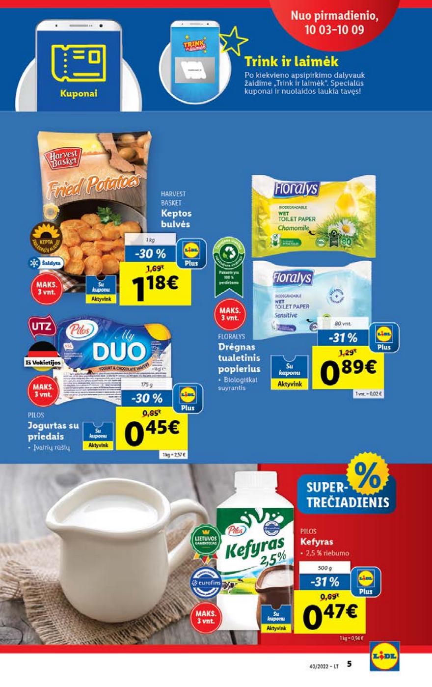Ldil maisto leidinys akcijos nuo 
  2022-10-03 iki 
  2022-10-09 | Leidinukas.lt puslapis 5