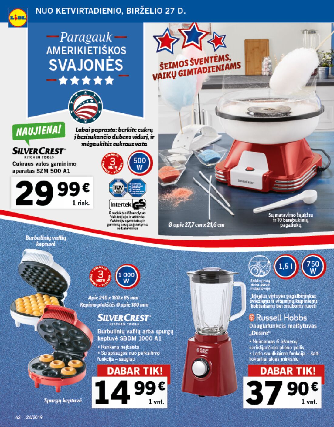 Lidl savaitinis leidinys akcijos nuo 
  2019-06-24 iki 
  2019-07-02 | Leidinukas.lt puslapis 42