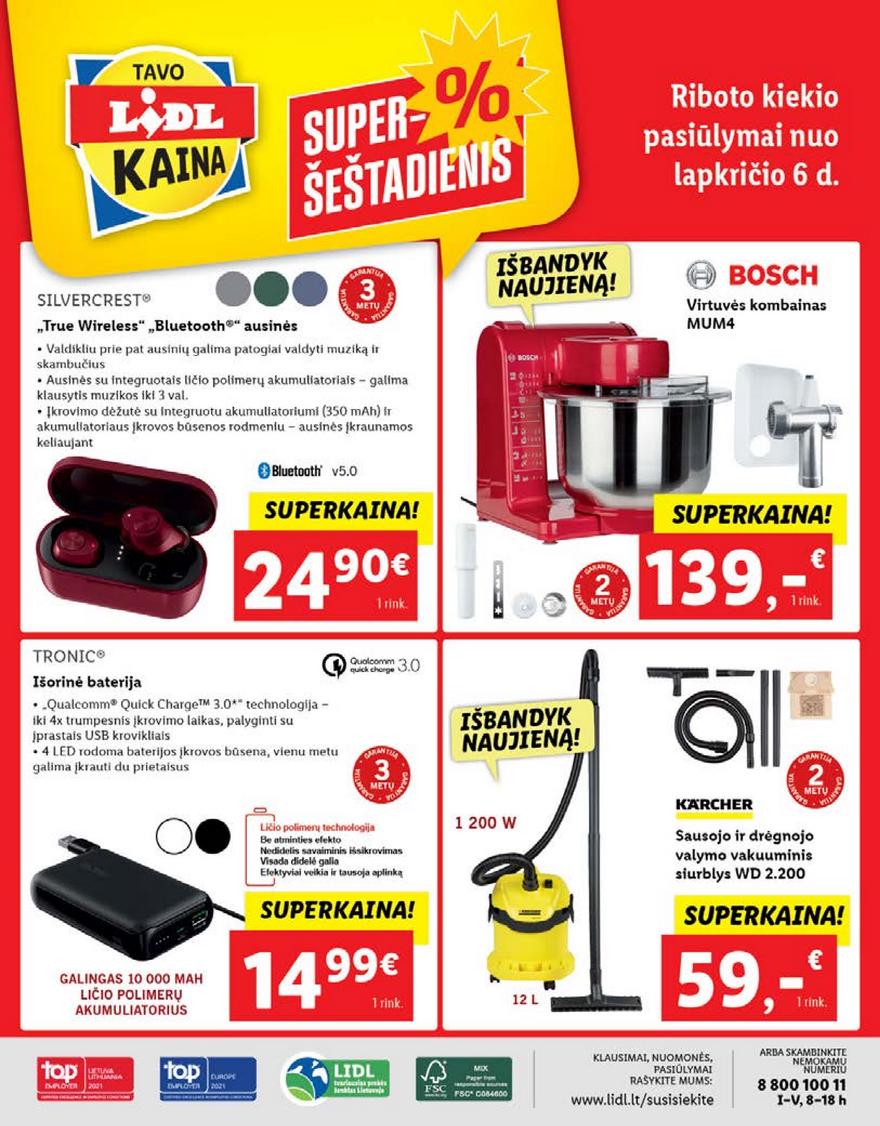 Ldil ne maisto leidinys akcijos nuo 
  2021-11-01 iki 
  2021-11-07 | Leidinukas.lt puslapis 32