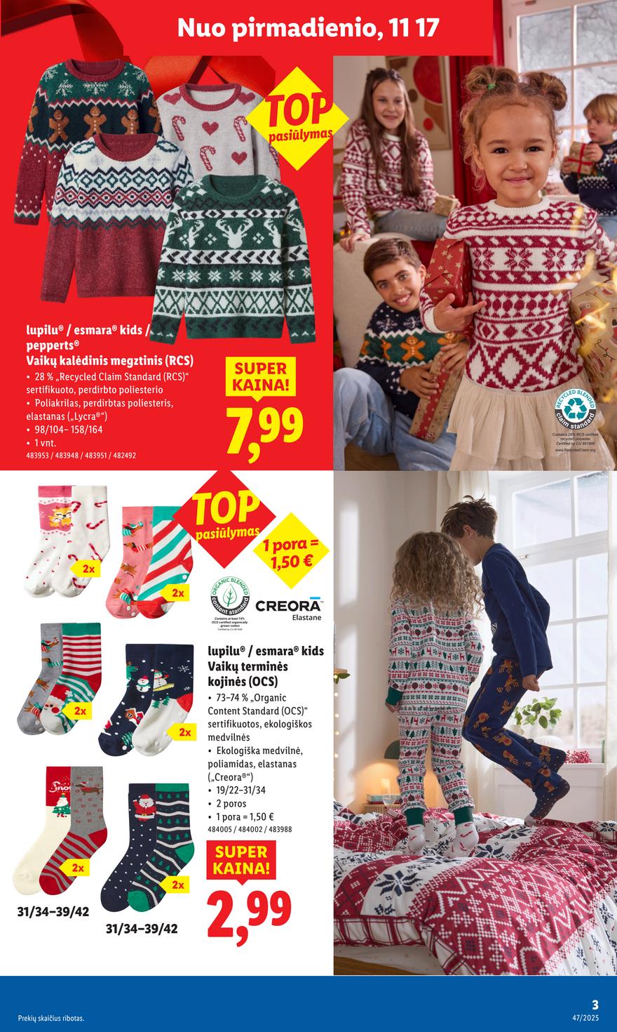 Lidl leidinys naujas akcijos nuo 
  2025-11-17 iki 
  2025-11-23 | Leidinukas.lt puslapis 3