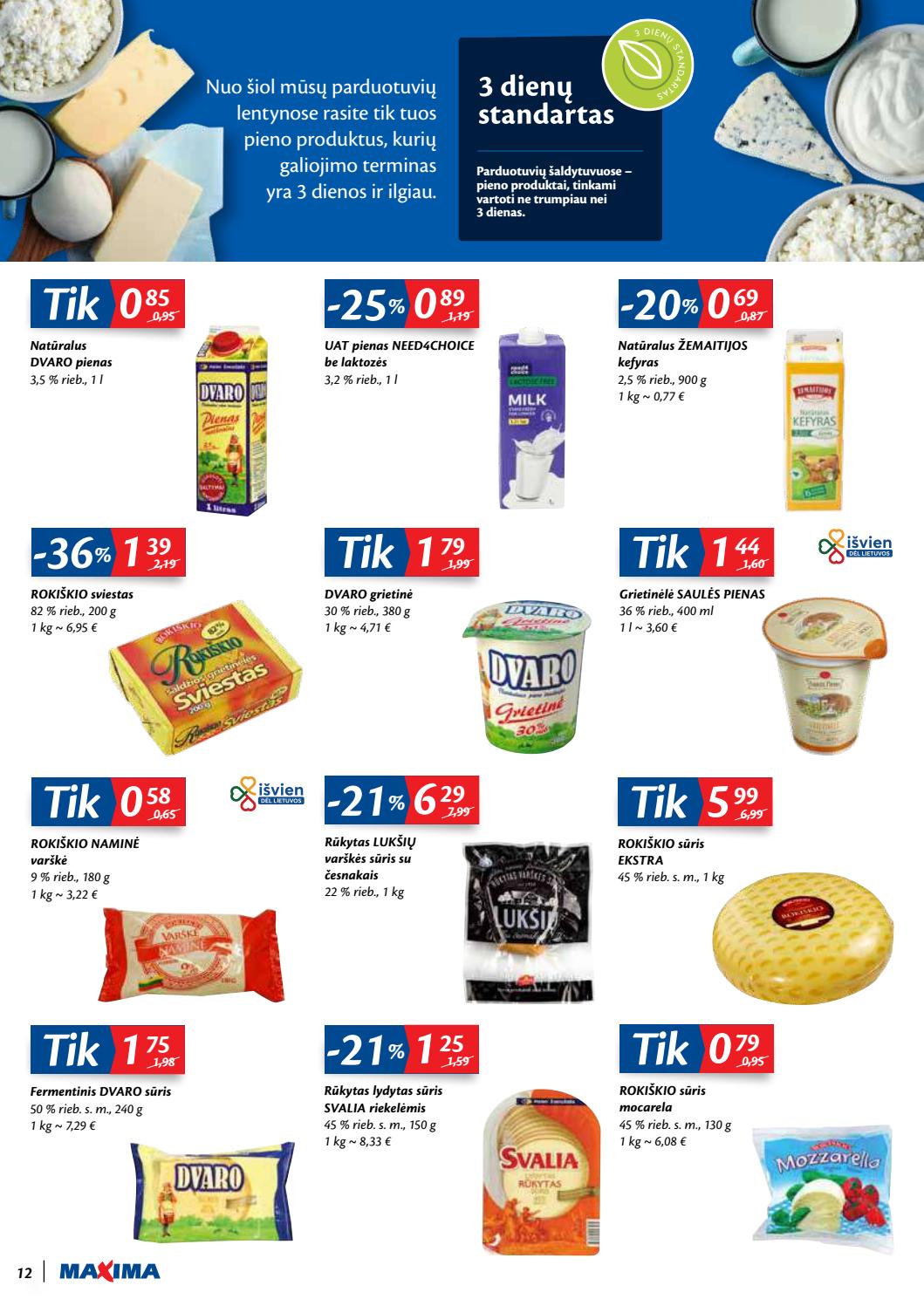 Maxima kaininis leidinys akcijos nuo 
  2020-09-22 iki 
  2020-09-28 | Leidinukas.lt puslapis 12