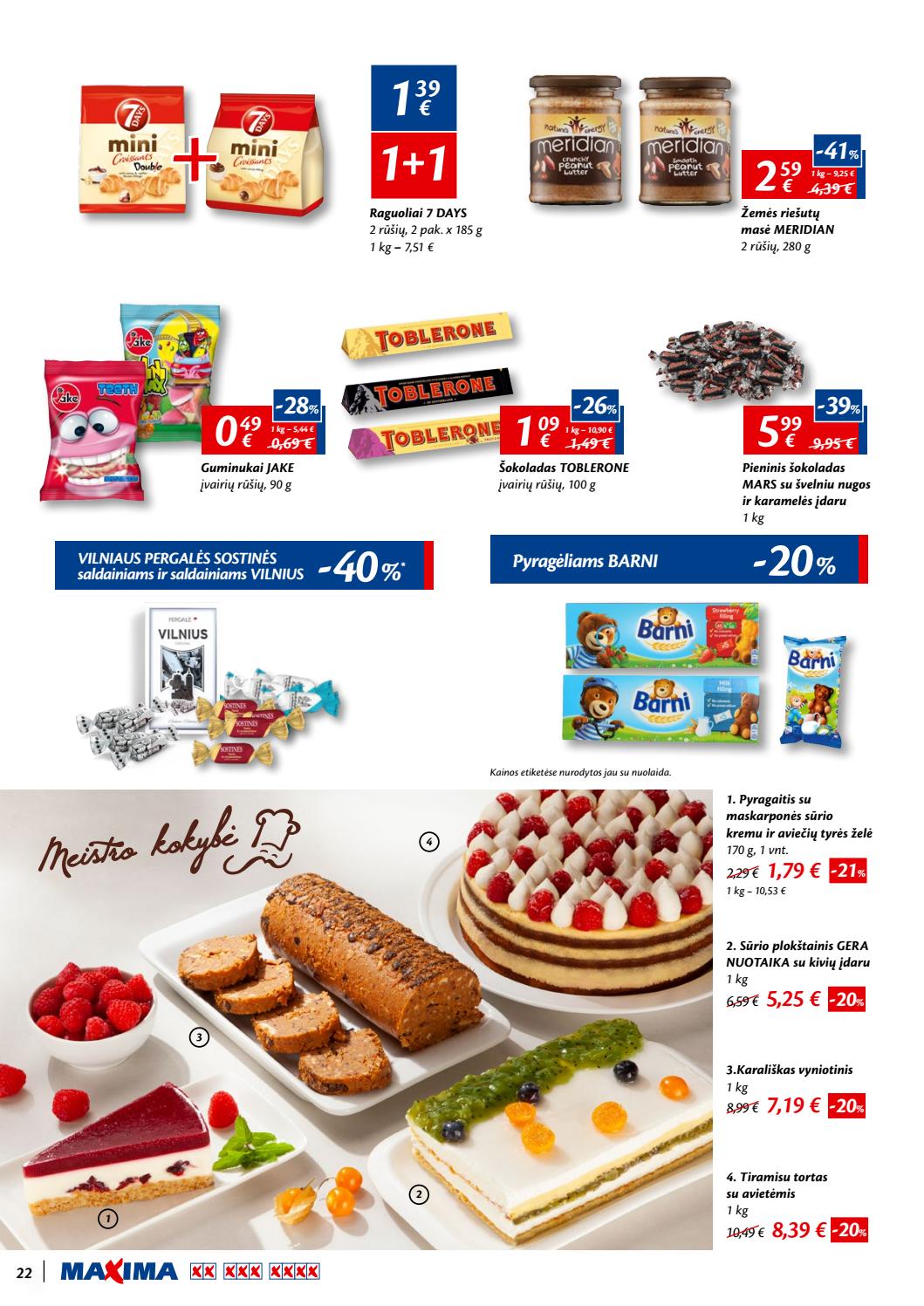 Maxima kaininis leidinys akcijos nuo 
  2019-07-04 iki 
  2019-07-17 | Leidinukas.lt puslapis 22
