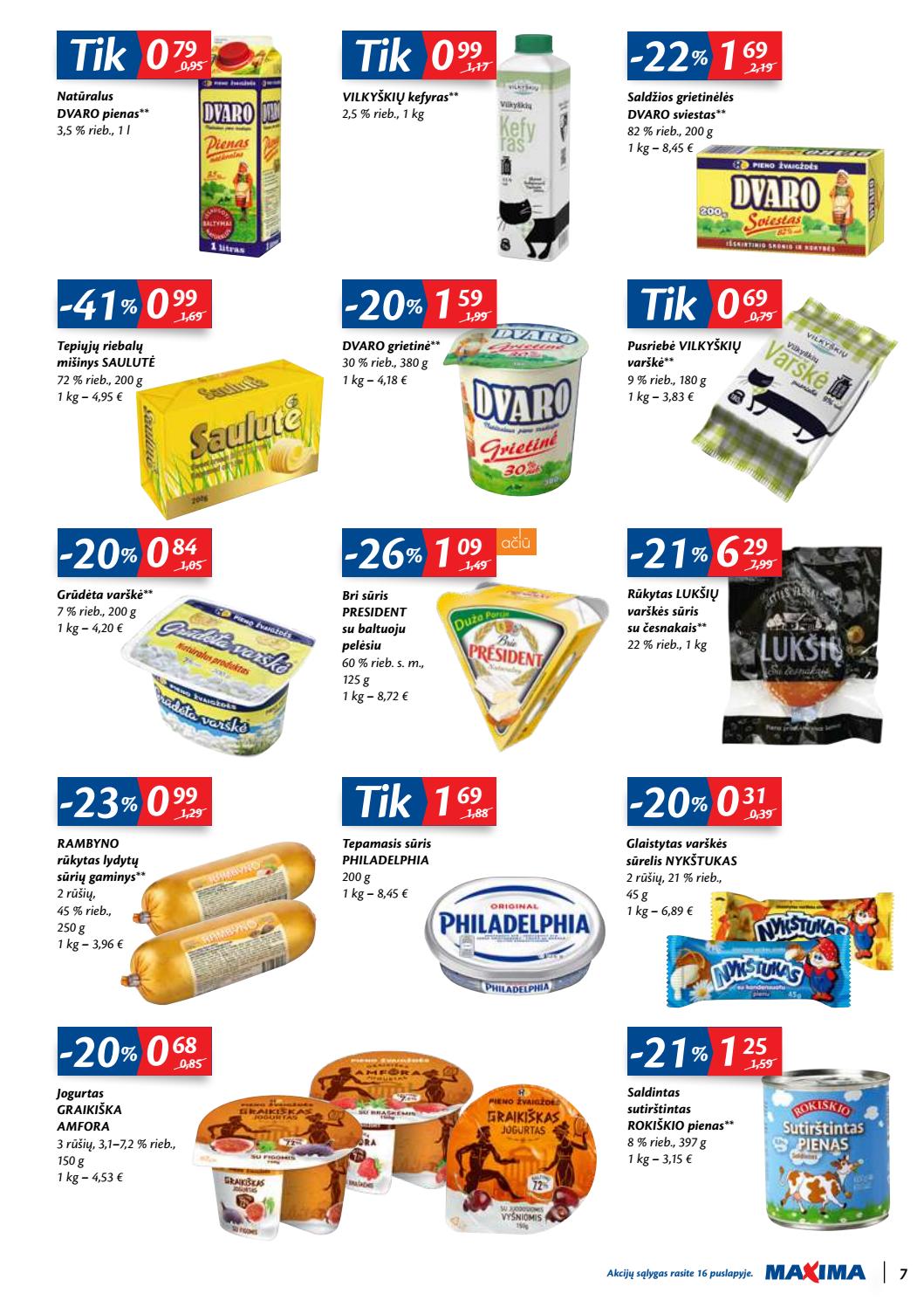 Maxima kaininis leidinys akcijos nuo 
  2020-01-28 iki 
  2020-02-03 | Leidinukas.lt puslapis 7