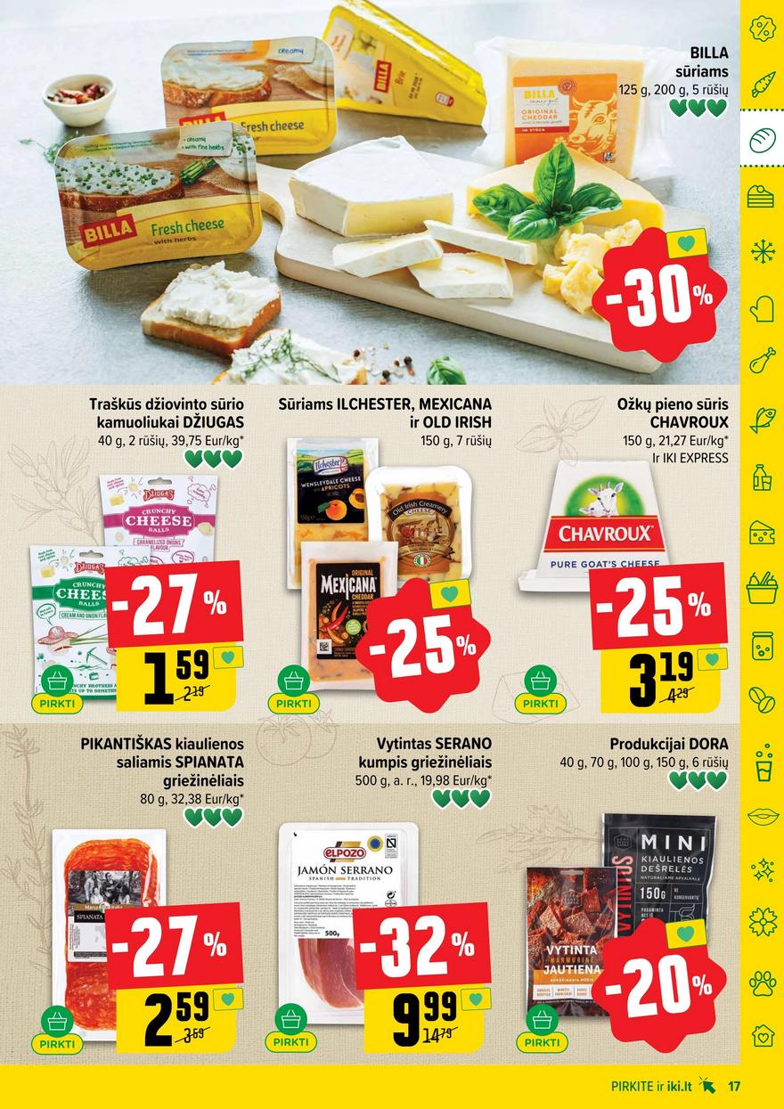 Iki leidinys 36 akcijos nuo 
  2025-09-01 iki 
  2025-09-07 | Leidinukas.lt puslapis 17