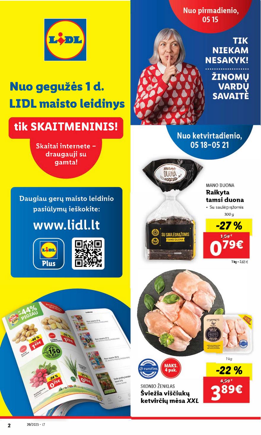 Ldil ne maisto prekių pasiūlymai akcijos nuo 
  2023-05-15 iki 
  2023-05-21 | Leidinukas.lt puslapis 2