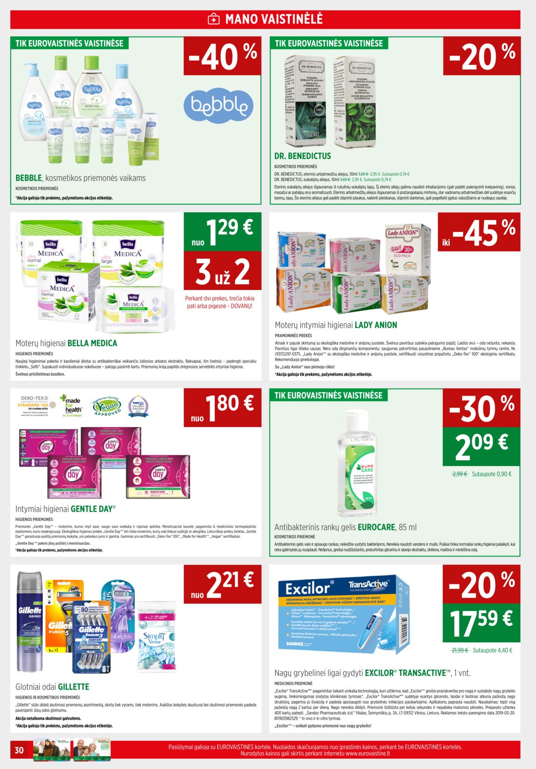 Euro vaistinė leidinys akcijos nuo 
  2020-02-01 iki 
  2020-02-29 | Leidinukas.lt puslapis 30
