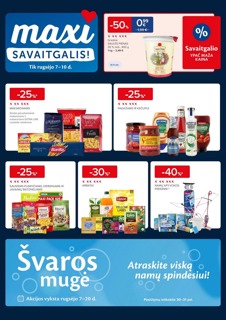 Maxima kaininis leidinys akcijos nuo 
  2023-09-05 iki 
  2023-09-11 | Leidinukas.lt puslapis 40