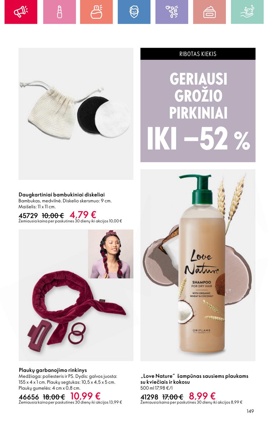 Oriflame katalogas akcijos nuo 
  2025-07-13 iki 
  2025-08-02 | Leidinukas.lt puslapis 149