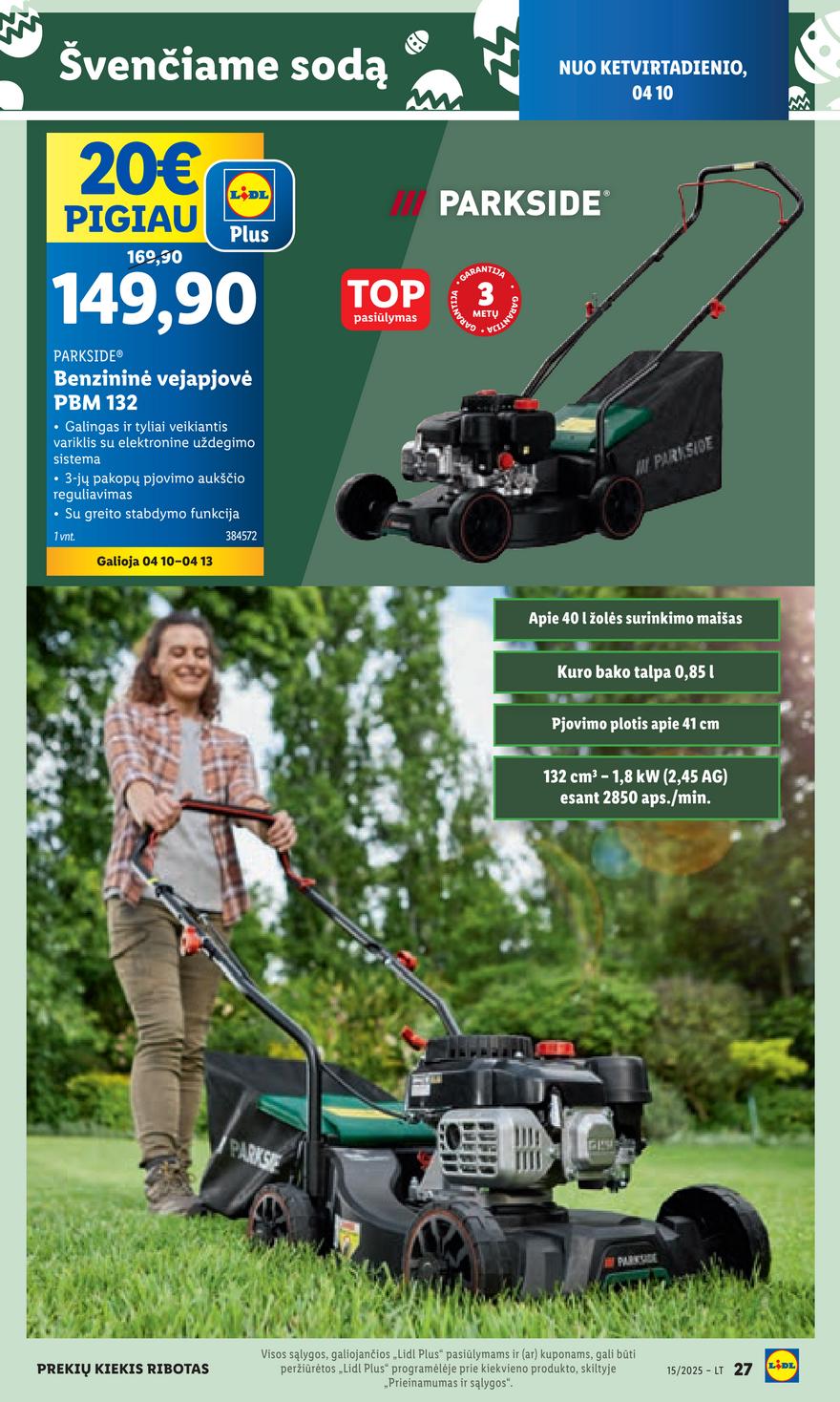 Lidl ne maisto leidinys akcijos nuo 
  2025-04-07 iki 
  2025-04-13 | Leidinukas.lt puslapis 27