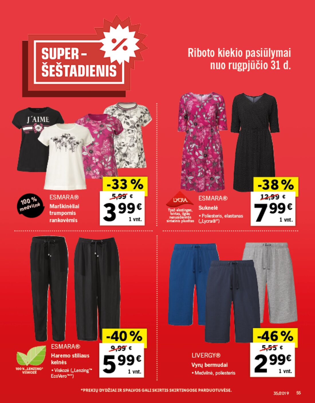 Lidl savaitinis leidinys akcijos nuo 
  2019-08-26 iki 
  2019-09-01 | Leidinukas.lt puslapis 55