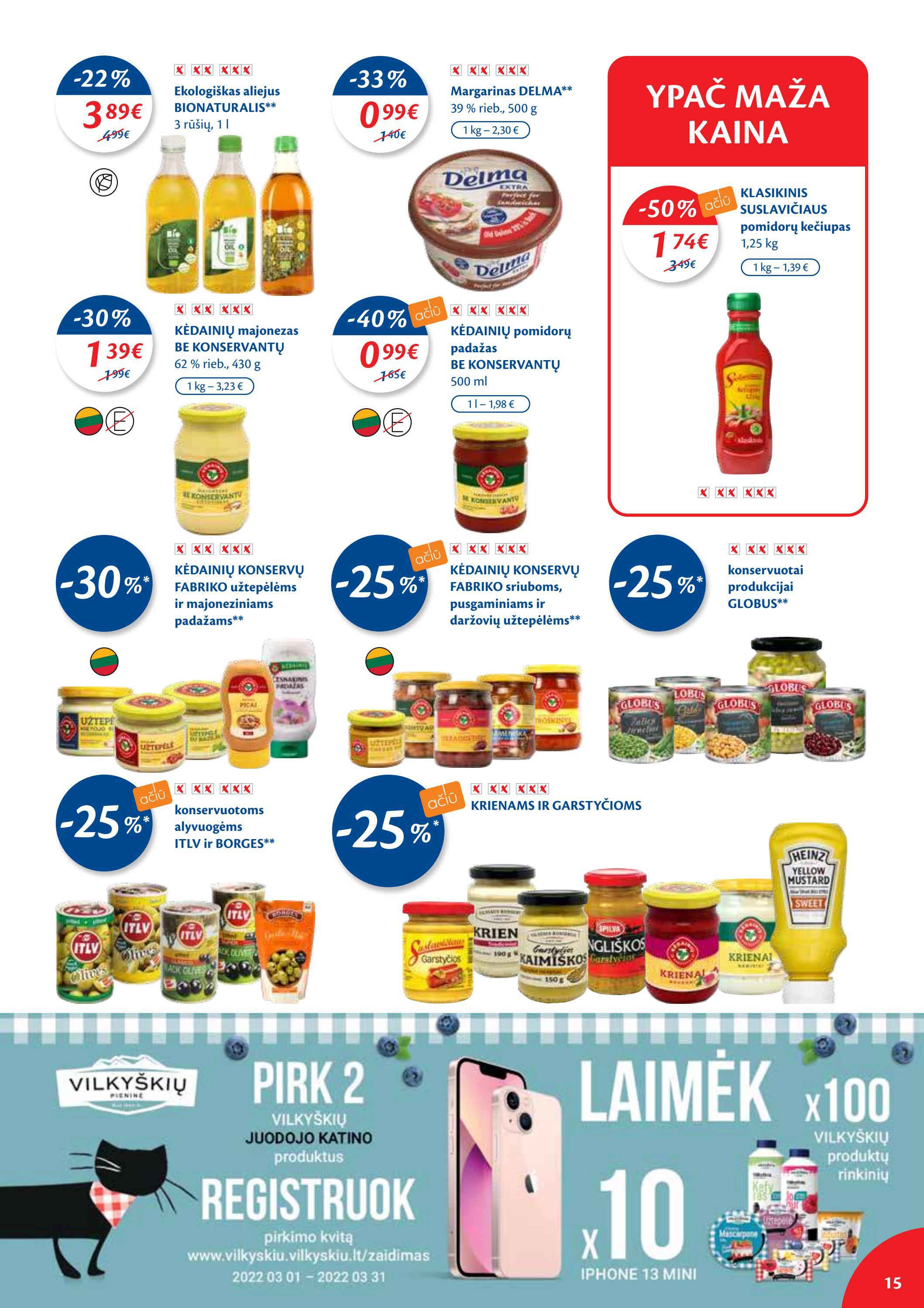 Maxima leidinys akcijos nuo 
  2022-03-15 iki 
  2022-03-21 | Leidinukas.lt puslapis 15