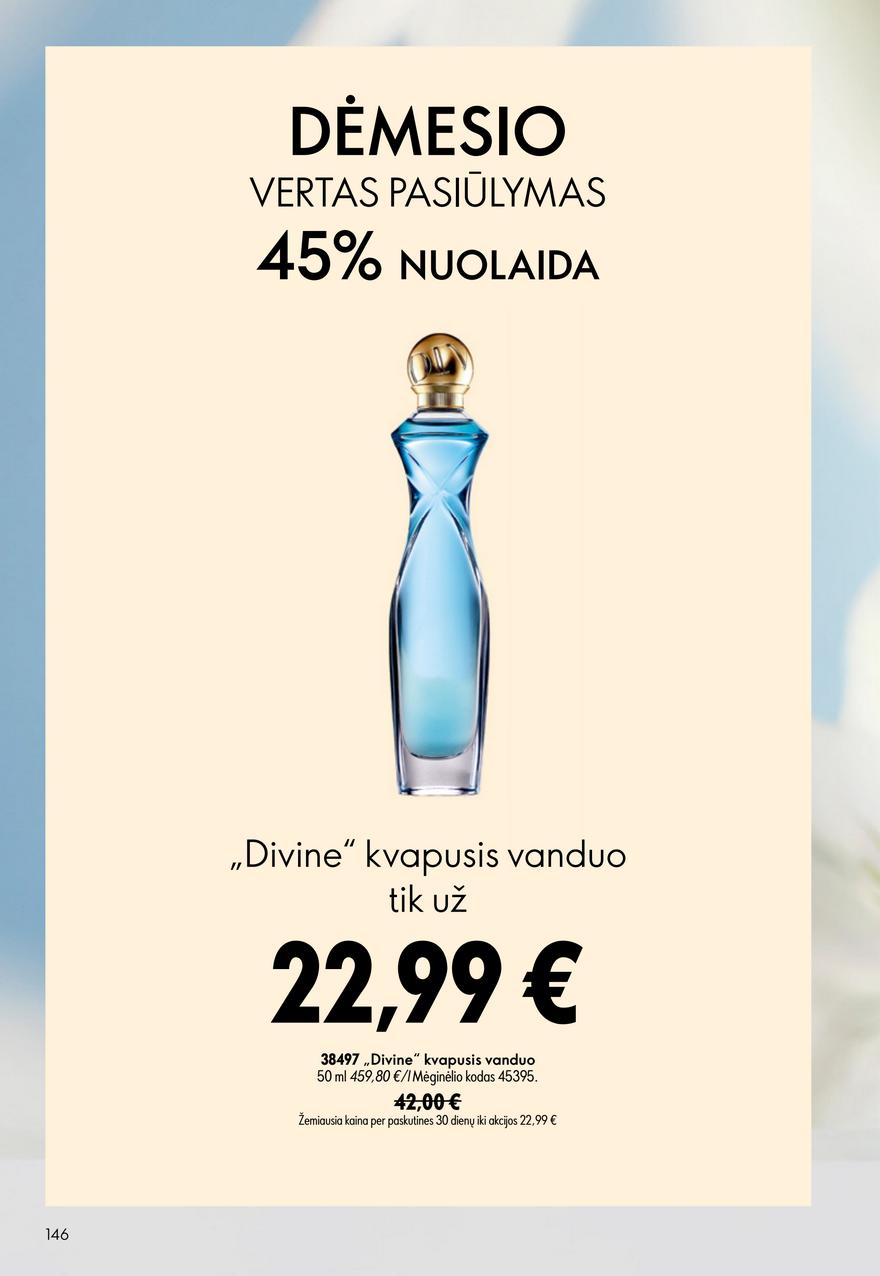 Oriflame katalogas akcijos nuo 
  2026-07-15 iki 
  2026-08-04 | Leidinukas.lt puslapis 146