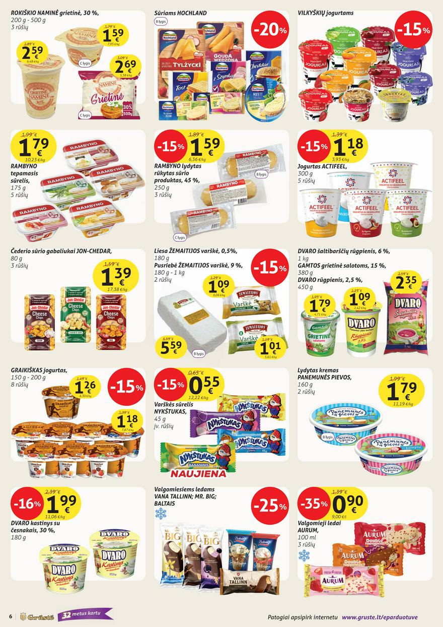 Grūstės leidinys akcijos nuo 
  2025-02-21 iki 
  2025-02-28 | Leidinukas.lt puslapis 6