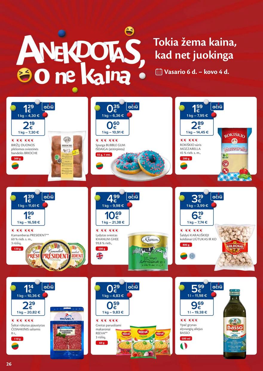 Maxima kaininis leidinys akcijos nuo 
  2024-02-27 iki 
  2024-03-04 | Leidinukas.lt puslapis 26