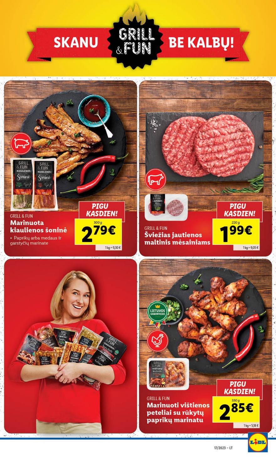 Lidl maisto prekių pasiūlymai akcijos nuo 
  2023-04-24 iki 
  2023-05-01 | Leidinukas.lt puslapis 9