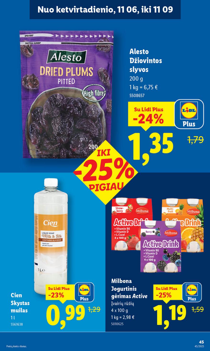 Lidl leidinys akcijos nuo 
  2025-11-03 iki 
  2025-11-09 | Leidinukas.lt puslapis 55