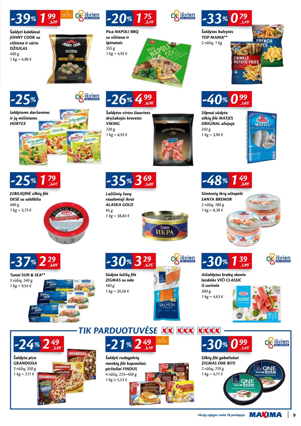 Maxima kaininis leidinys akcijos nuo 
  2020-11-17 iki 
  2020-11-23 | Leidinukas.lt puslapis 9