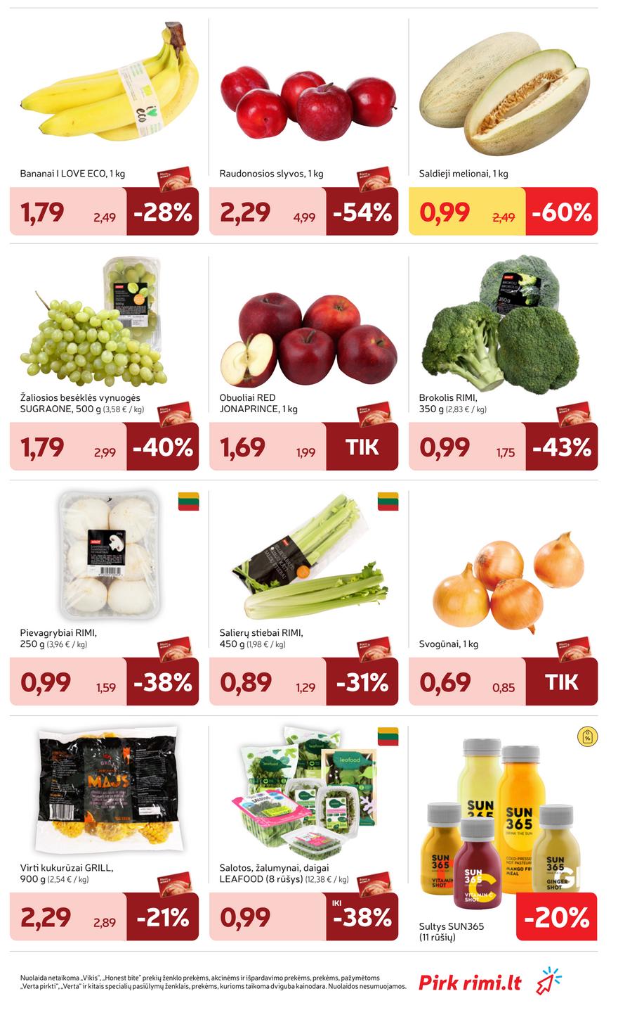 Rimi savaitinis leidinys  akcijos nuo 
  2025-07-29 iki 
  2025-08-04 | Leidinukas.lt puslapis 13