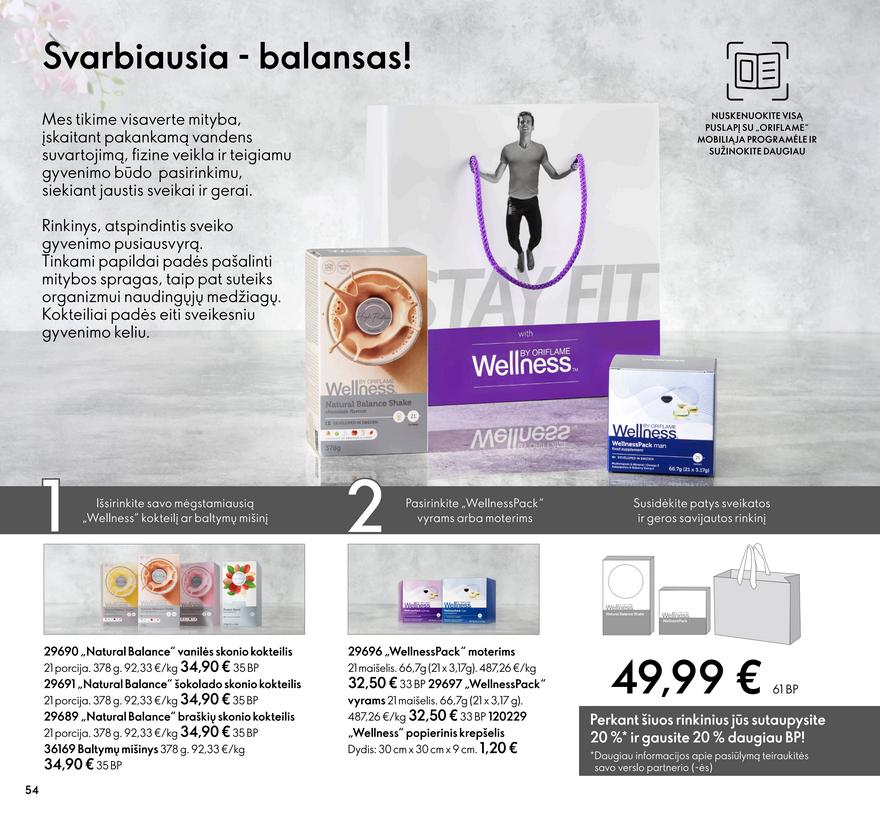Oriflame katalogas akcijos nuo 
  2022-01-01 iki 
  2022-01-31 | Leidinukas.lt puslapis 54