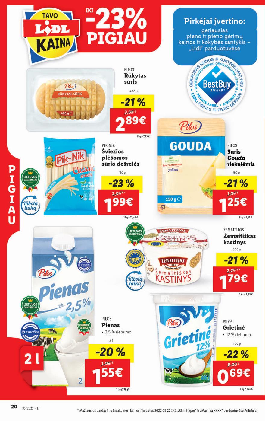Ldil maisto leidinys akcijos nuo 
  2022-08-29 iki 
  2022-09-04 | Leidinukas.lt puslapis 20