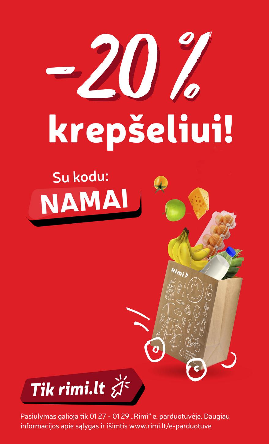 Rimi leidinys akcijos nuo 
  2026-01-27 iki 
  2026-02-02 | Leidinukas.lt puslapis 14