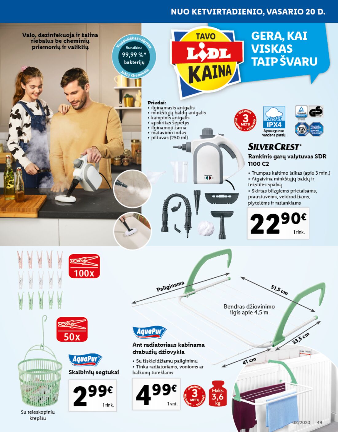 Lidl savaitinis leidinys akcijos nuo 
  2020-02-17 iki 
  2020-02-23 | Leidinukas.lt puslapis 49