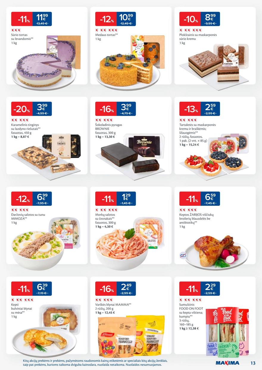Maxima savaitinis leidinys 9 akcijos nuo 
  2025-02-25 iki 
  2025-03-03 | Leidinukas.lt puslapis 13