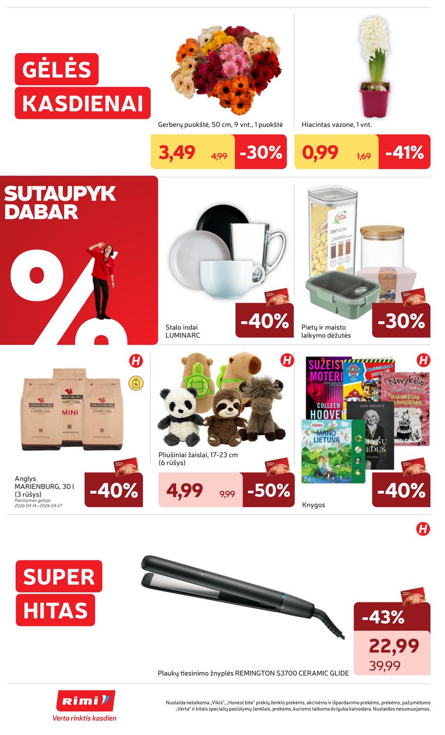 Rimi leidinys akcijos nuo 
  2026-04-21 iki 
  2026-04-27 | Leidinukas.lt puslapis 32