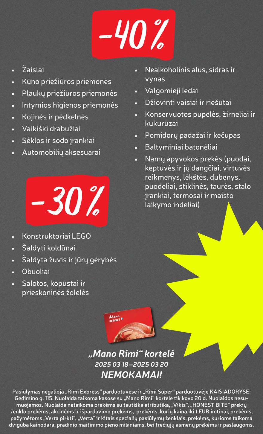 Rimi savaitinis leidinys 12 akcijos nuo 
  2025-03-18 iki 
  2025-03-24 | Leidinukas.lt puslapis 3