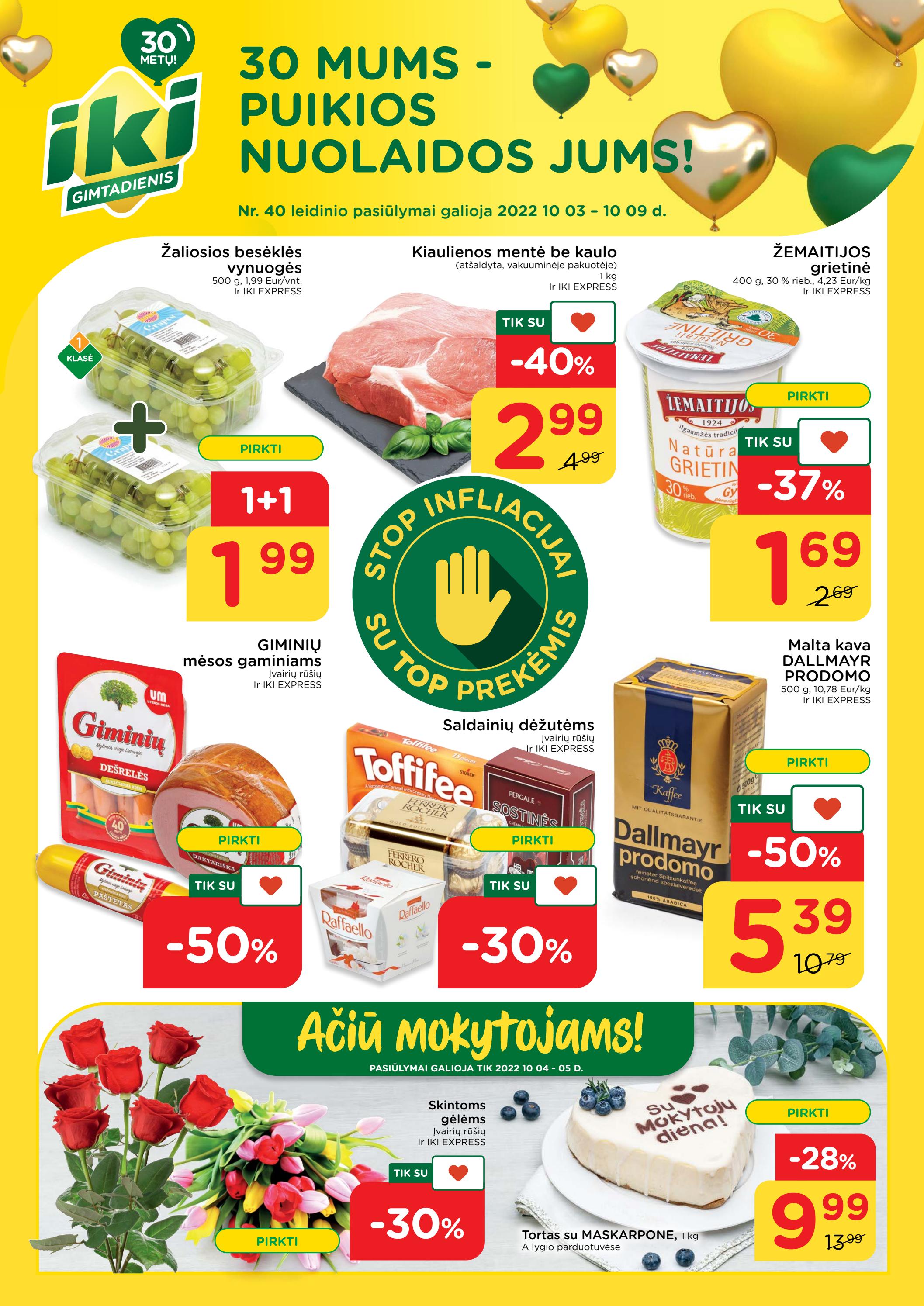 Iki savaitės leidinys akcijos nuo 
  2022-10-03 iki 
  2022-10-09 | Leidinukas.lt puslapis 1