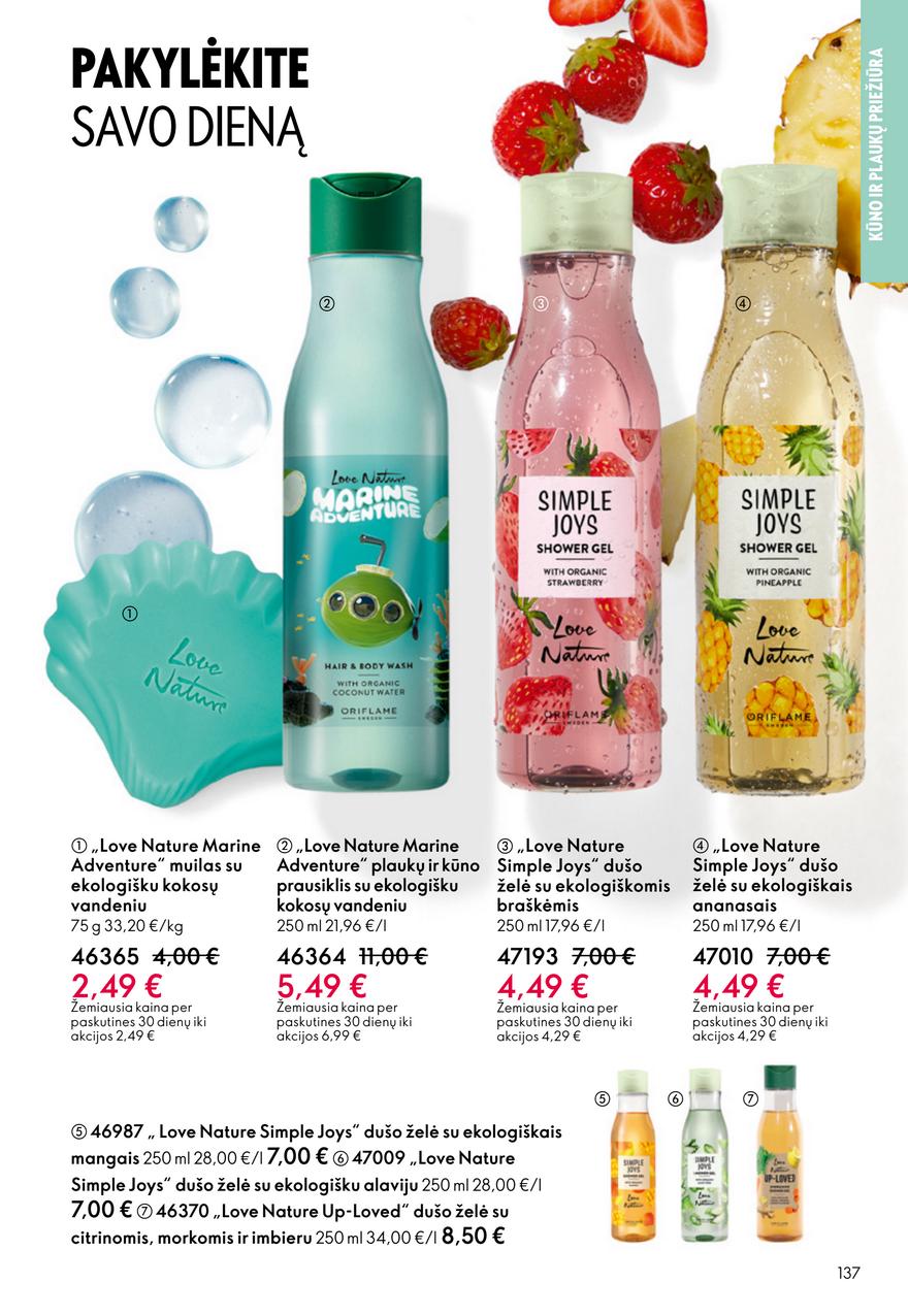 Oriflame katalogas akcijos nuo 
  2026-01-28 iki 
  2026-02-17 | Leidinukas.lt puslapis 137