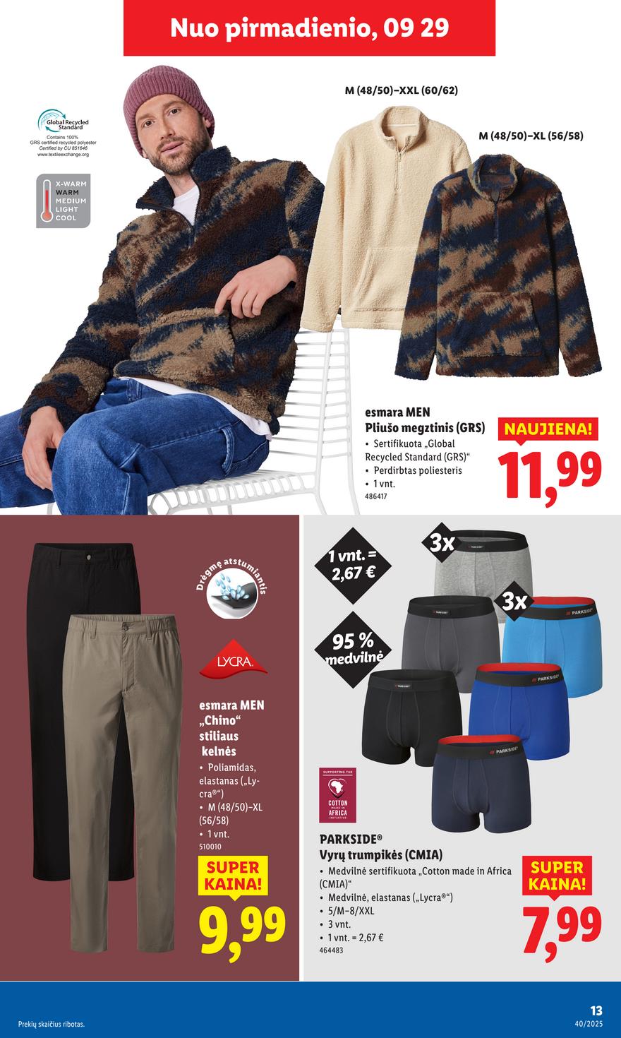 Lidl leidinys akcijos nuo 
  2025-09-29 iki 
  2025-10-05 | Leidinukas.lt puslapis 13