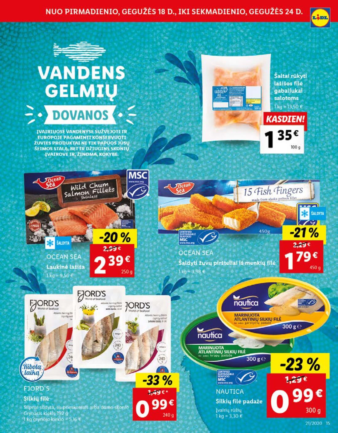 Lidl savaitinis leidinys akcijos nuo 
  2020-05-18 iki 
  2020-05-24 | Leidinukas.lt puslapis 15