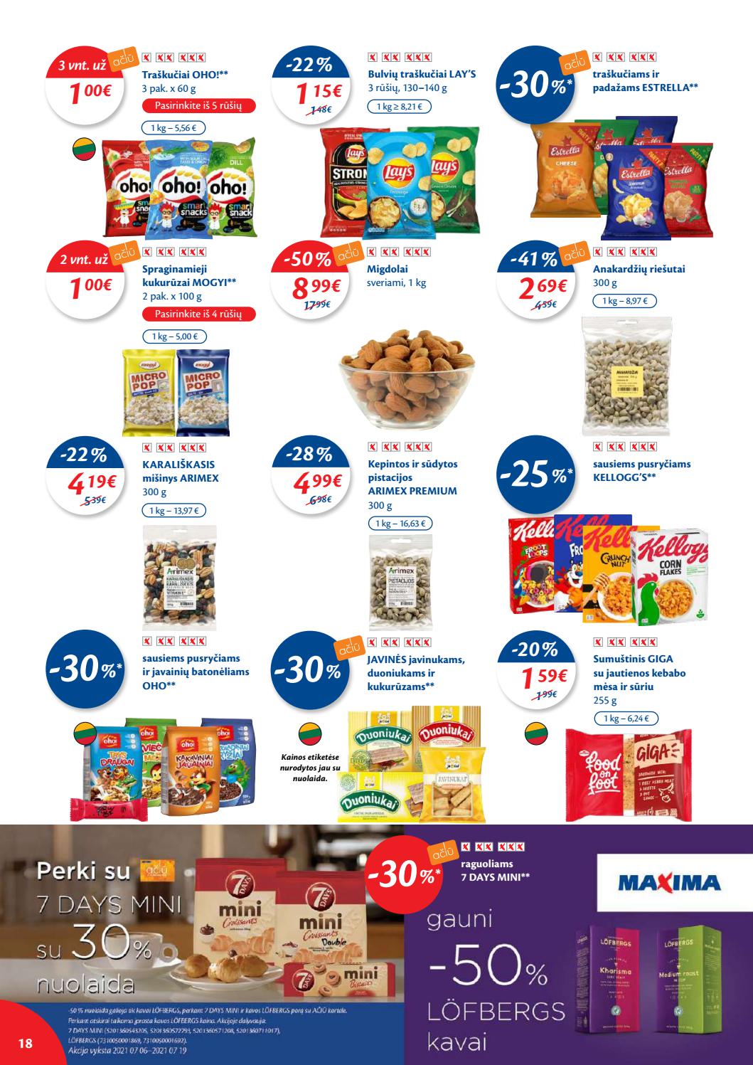 Maxima kaininis leidinys akcijos nuo 
  2021-07-06 iki 
  2021-07-12 | Leidinukas.lt puslapis 18