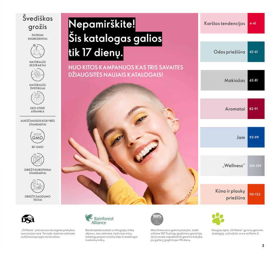 Oriflame katalogas akcijos nuo 
  2022-05-01 iki 
  2022-05-17 | Leidinukas.lt puslapis 3