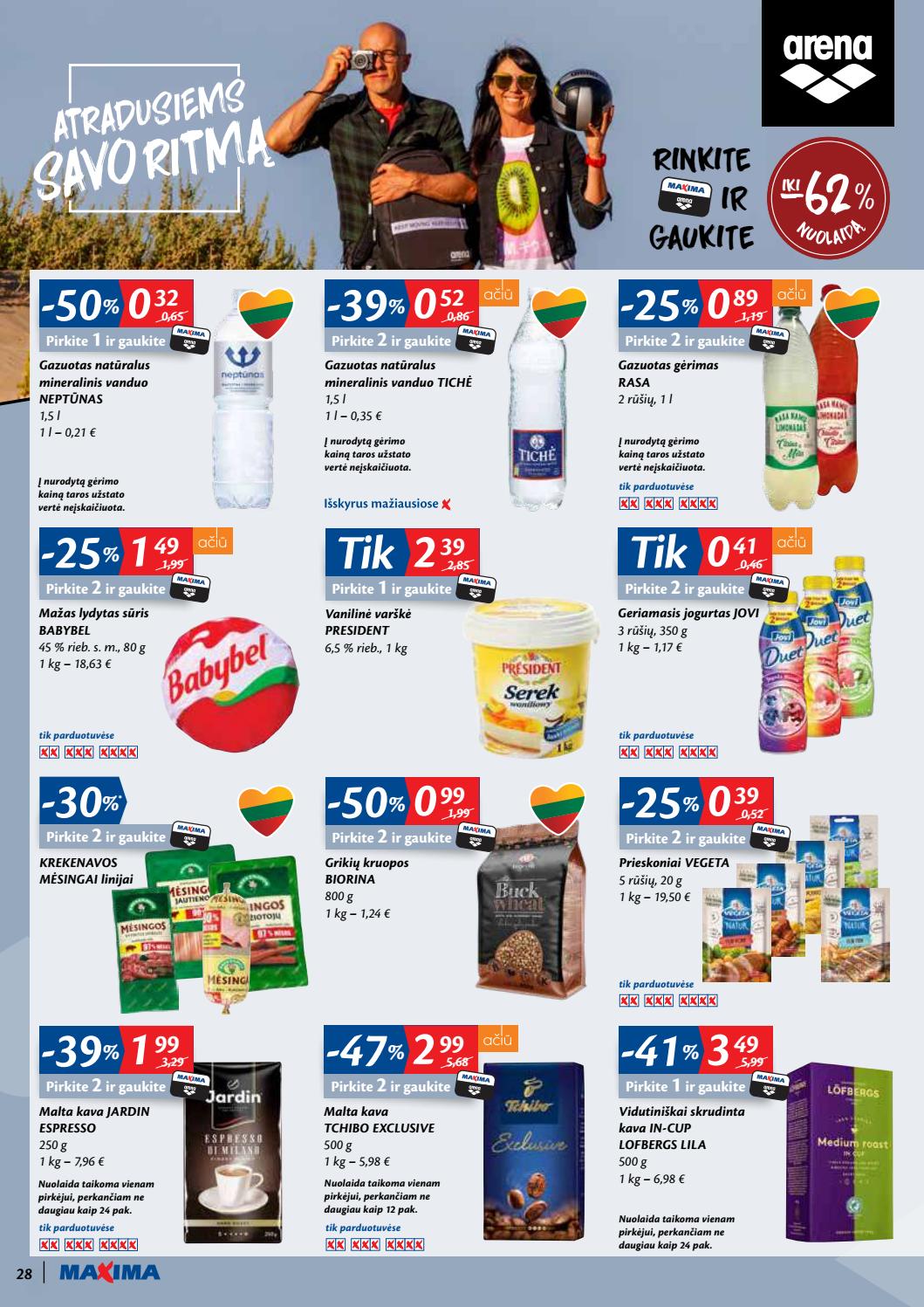 Maxima kaininis leidinys akcijos nuo 
  2020-08-11 iki 
  2020-08-17 | Leidinukas.lt puslapis 28
