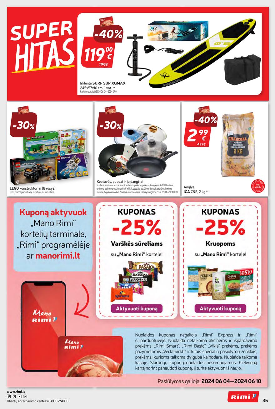Rimi savaitinis leidinys akcijos nuo 
  2024-06-04 iki 
  2024-06-10 | Leidinukas.lt puslapis 35
