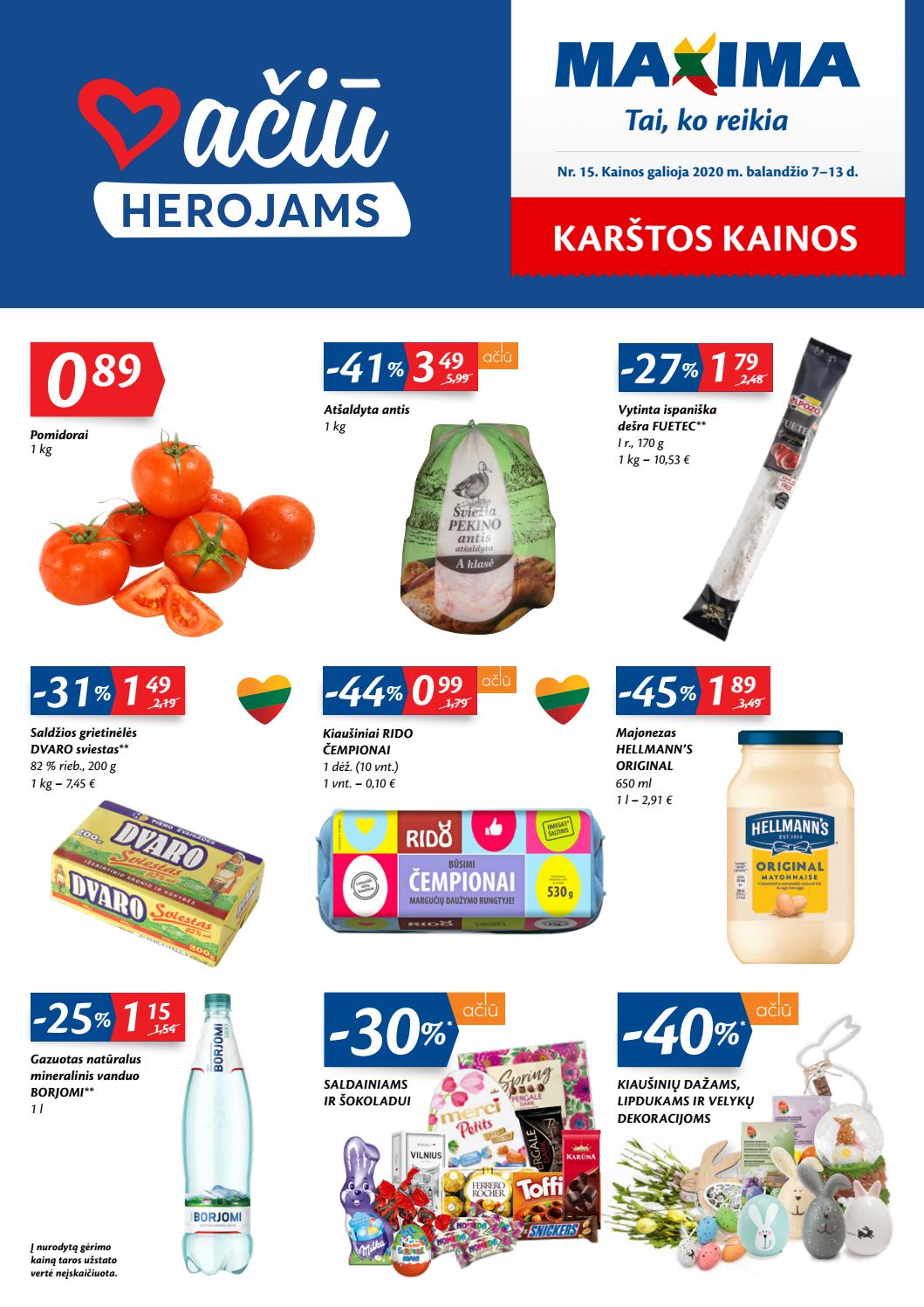Maxima kaininis leidinys akcijos nuo 
  2020-04-07 iki 
  2020-04-13 | Leidinukas.lt puslapis 1