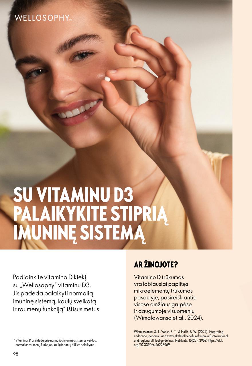 Oriflame katalogas akcijos nuo 
  2025-10-29 iki 
  2025-11-18 | Leidinukas.lt puslapis 98