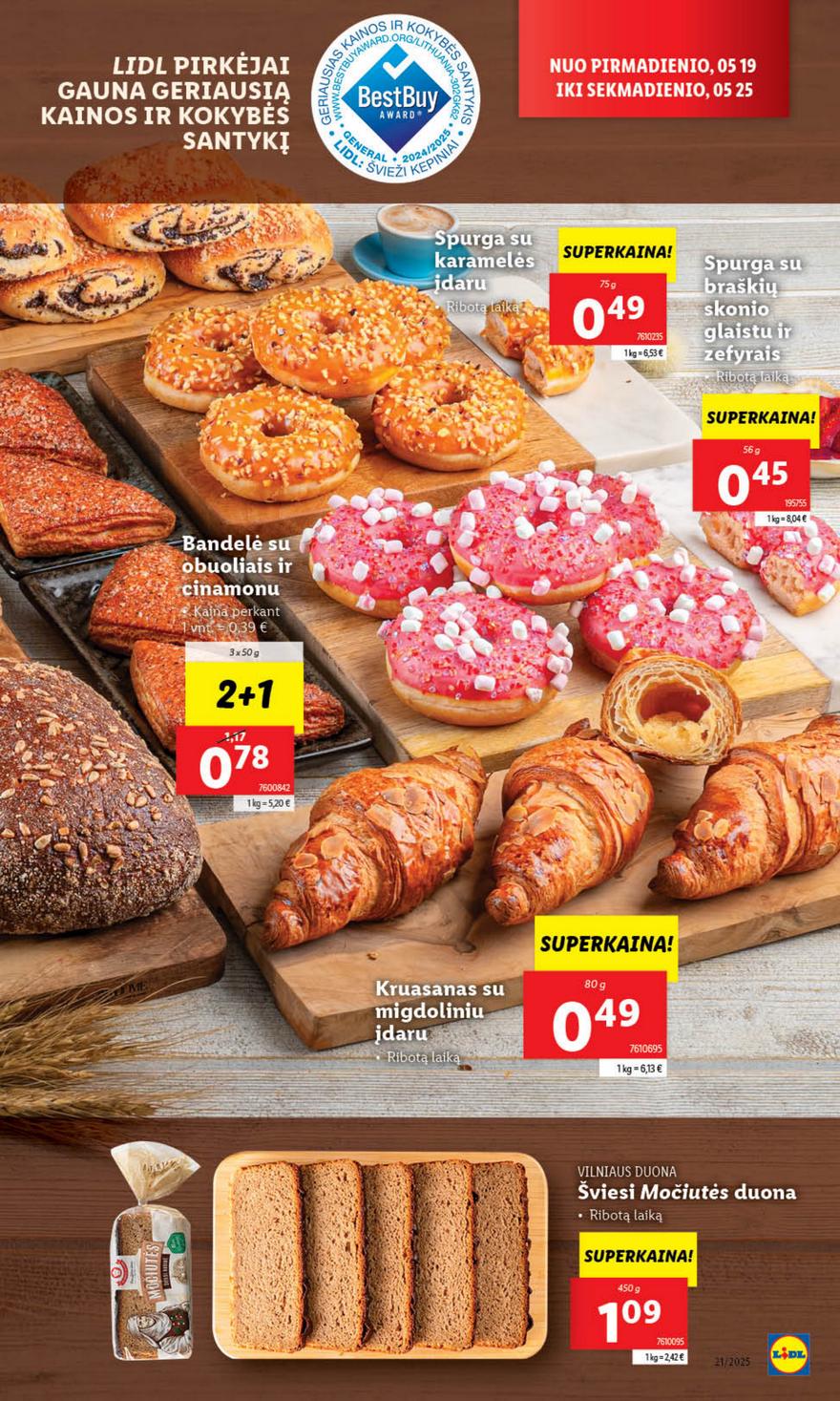 Lidl leidinys akcijos nuo 
  2025-05-19 iki 
  2025-05-25 | Leidinukas.lt puslapis 7