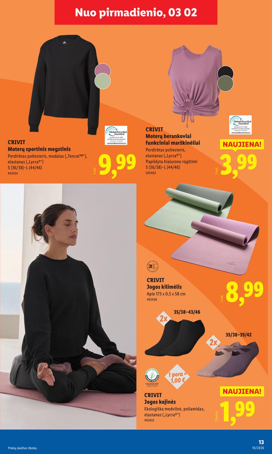 Lidl leidinys naujas akcijos nuo 
  2026-03-02 iki 
  2026-03-08 | Leidinukas.lt puslapis 13