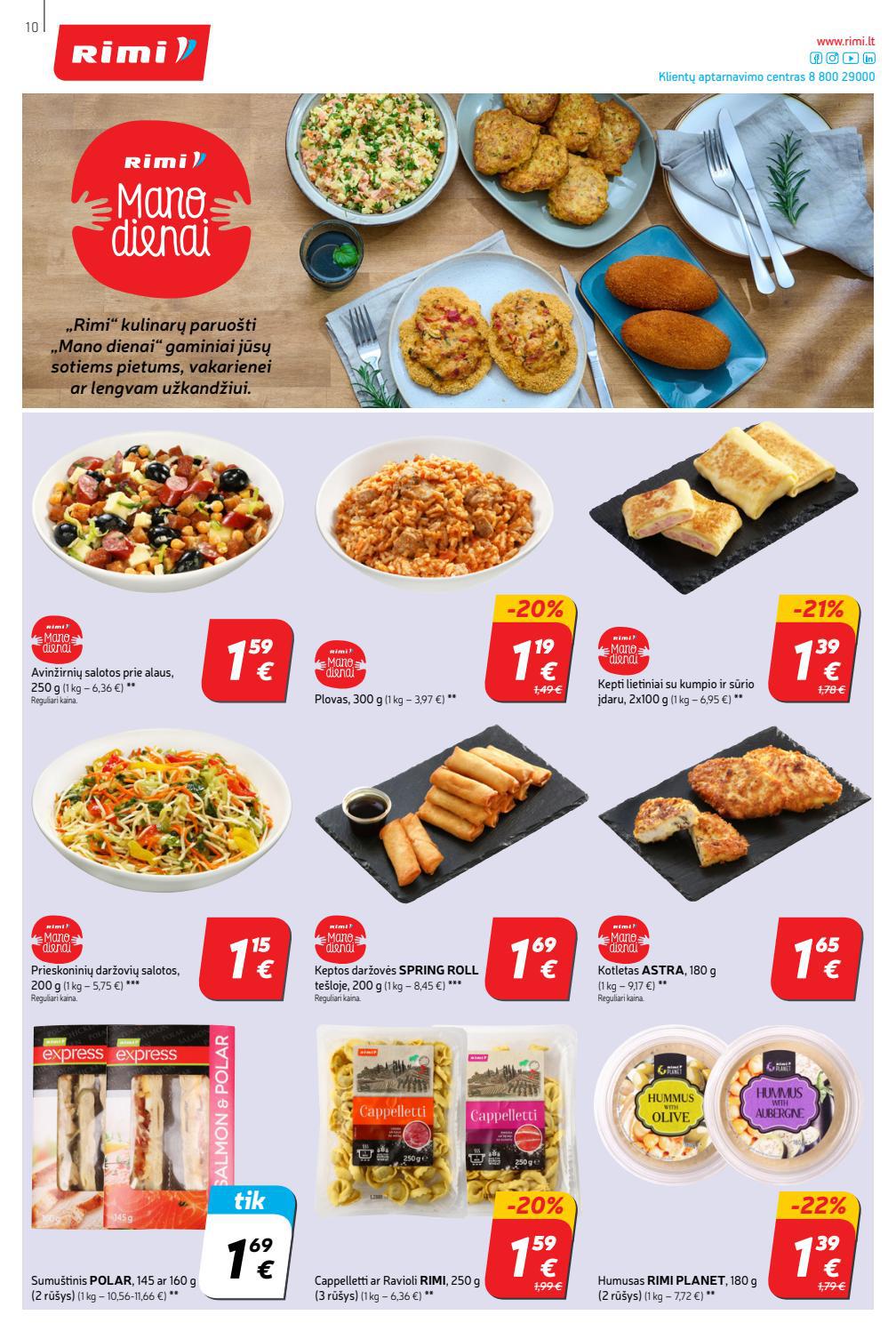 Rimi savaitinis leidinys akcijos nuo
2021-08-24 iki
2021-08-30 | Leidinukas.lt puslapis 10