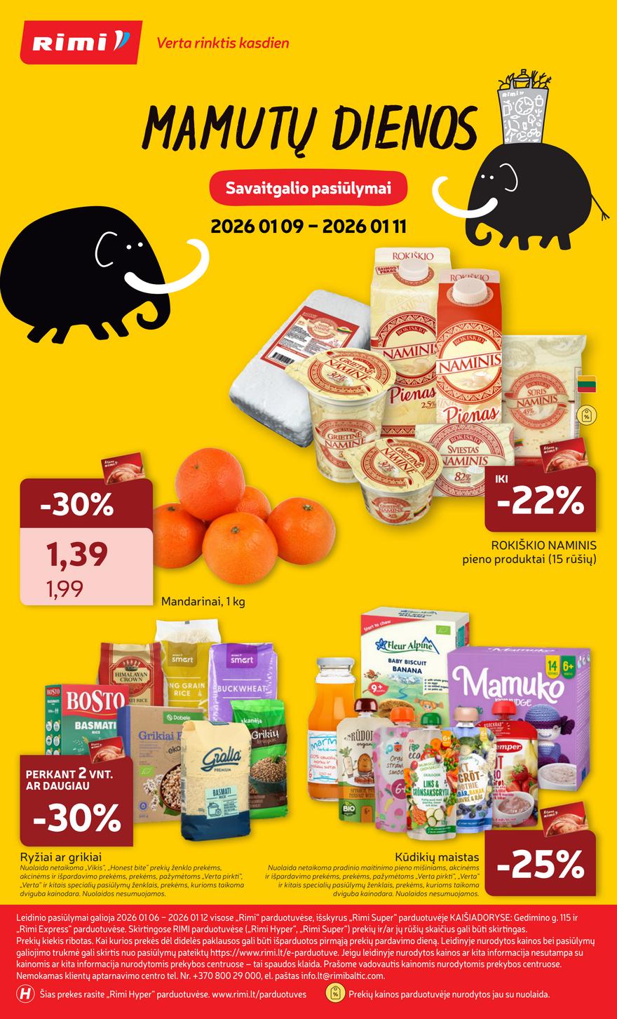 Rimi leidinys akcijos nuo 
  2026-01-06 iki 
  2026-01-12 | Leidinukas.lt puslapis 32