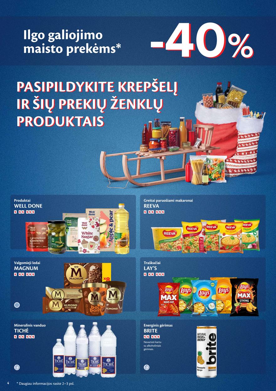 Maxima leidinys akcijos nuo 
  2025-12-09 iki 
  2025-12-15 | Leidinukas.lt puslapis 4