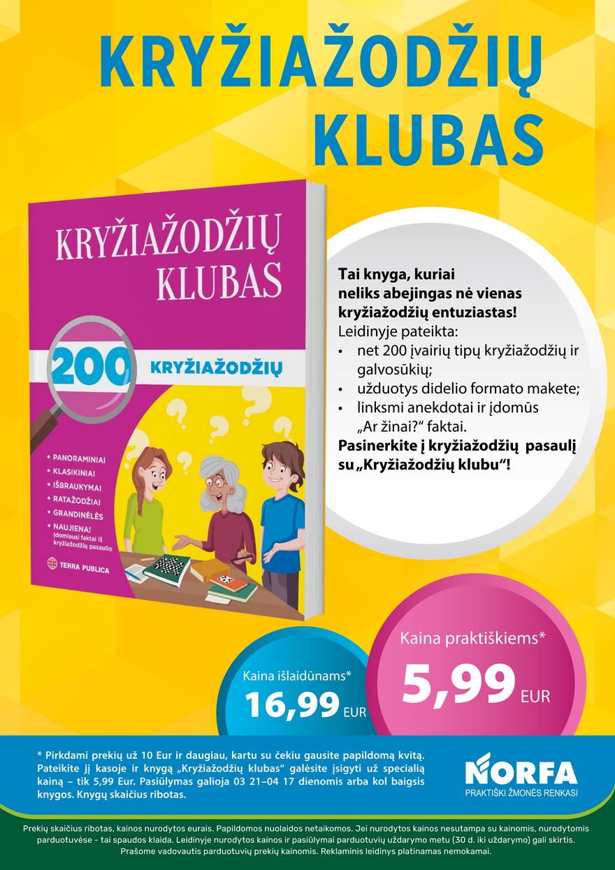 Norfos leidinys akcijos nuo 
  2024-03-21 iki 
  2024-04-03 | Leidinukas.lt puslapis 24