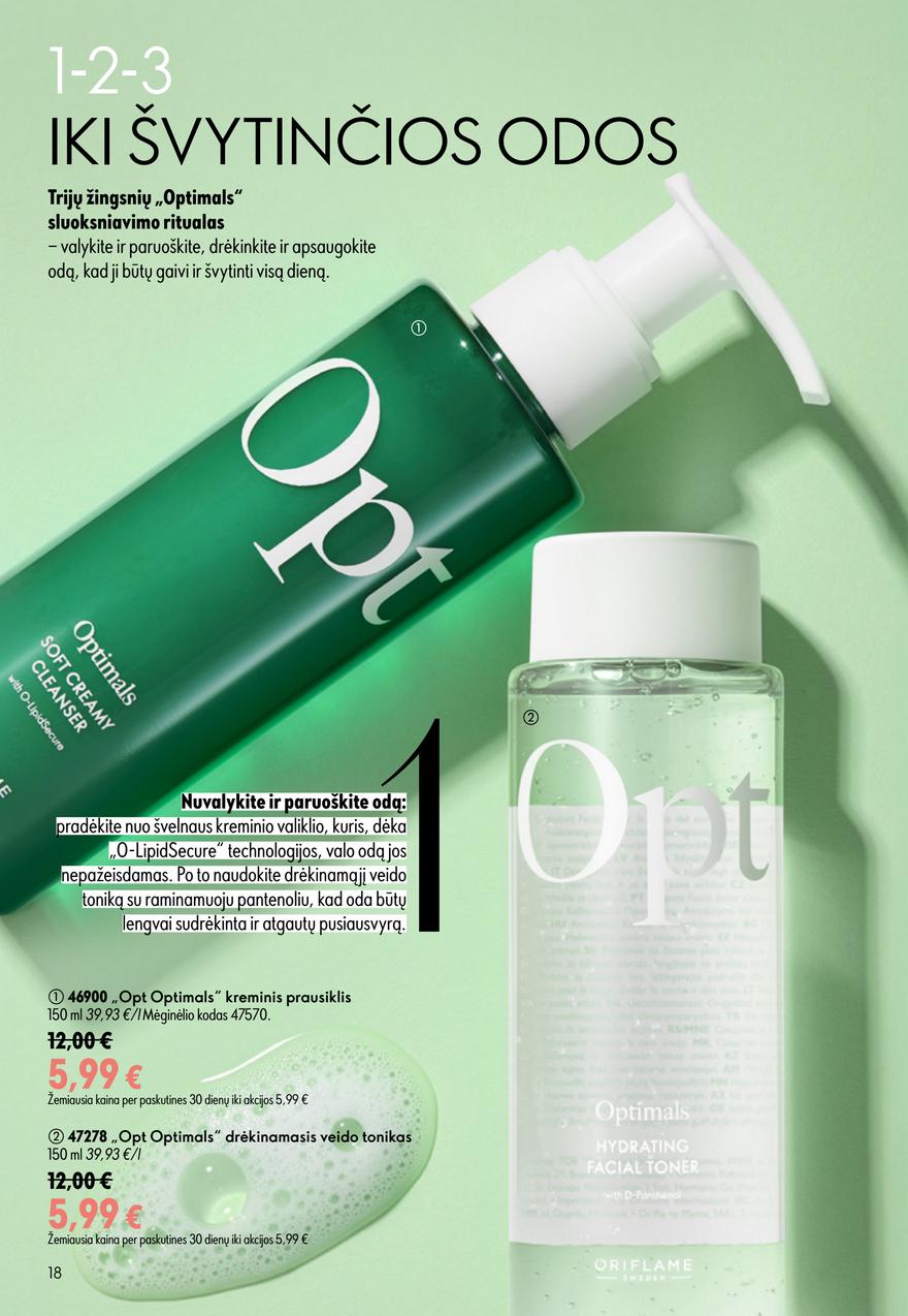 Oriflame katalogas akcijos nuo 
  2026-06-24 iki 
  2026-07-14 | Leidinukas.lt puslapis 18